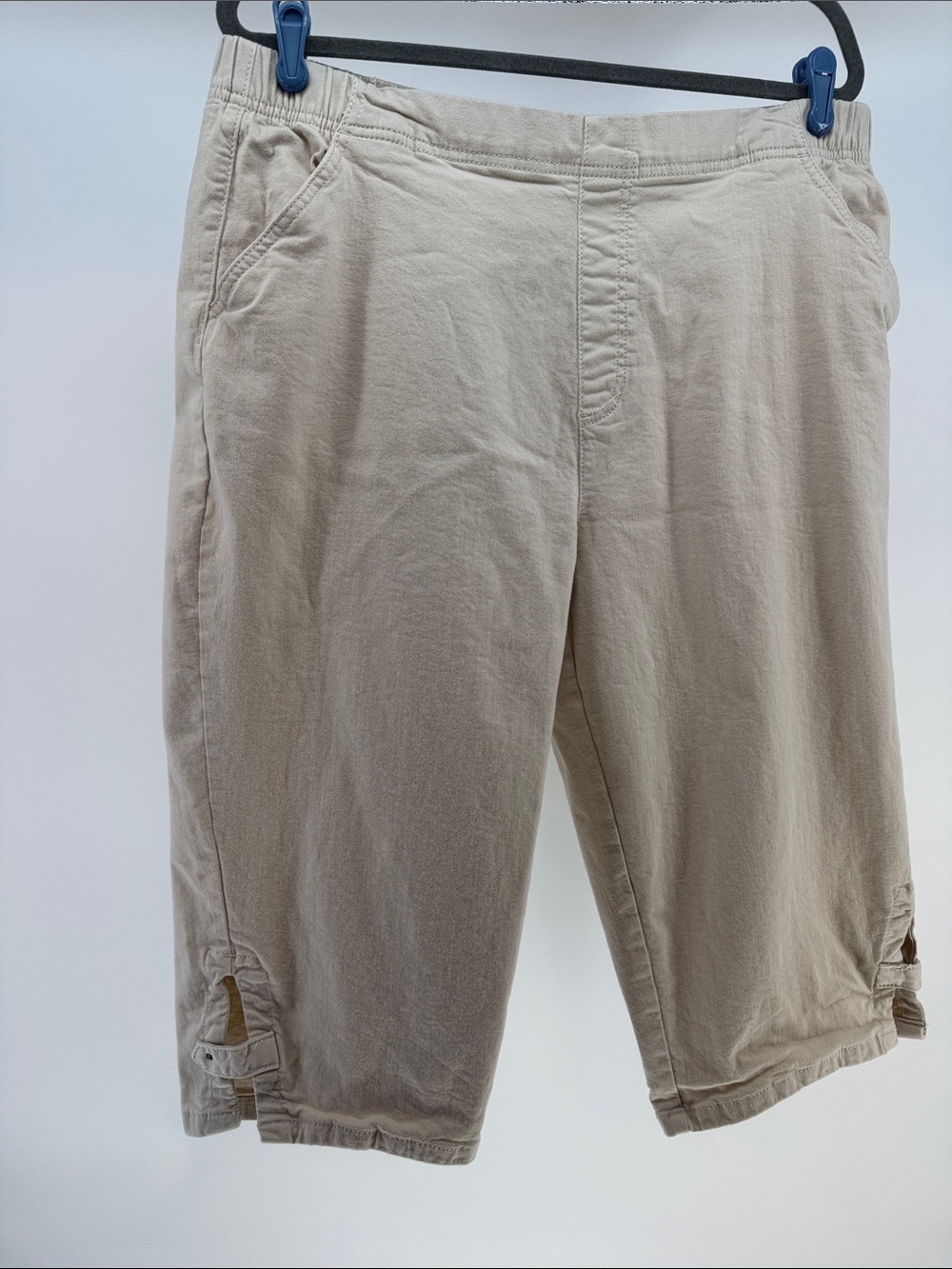 croft & barrow Beige Women's Jean Shorts